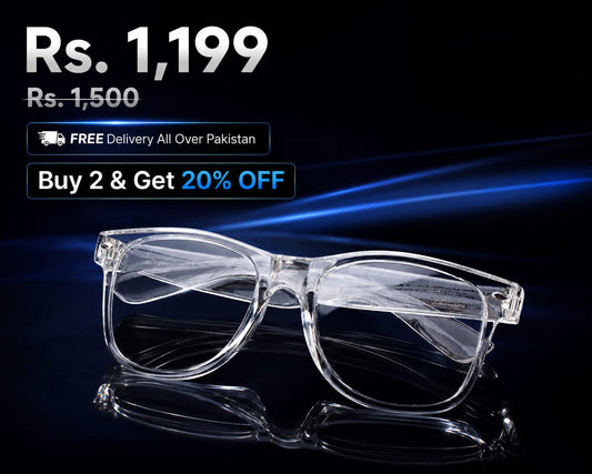 "Anti-Screen Glare Glasses | White Frame Eye Protection for Laptop & Phone Use" — most aligned with your ad angle