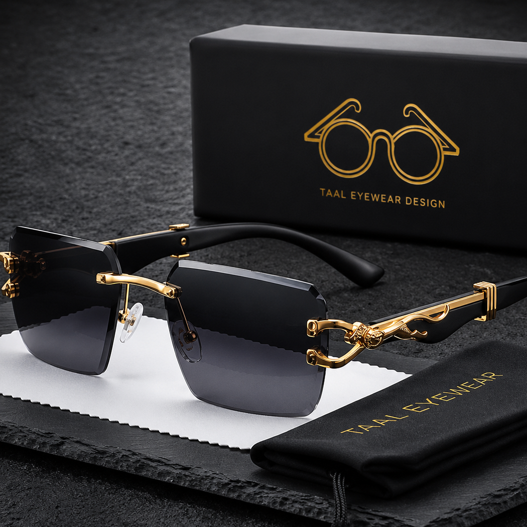 Panther Elite Rimless Glasses | Lightweight Polycarbonate Frame |