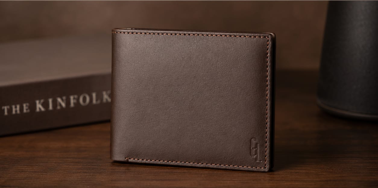 Heritage Brown Handmade Leather Wallet for Men