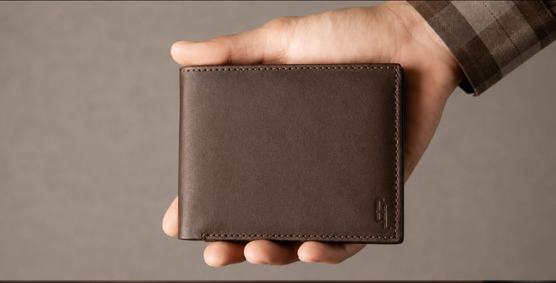 Heritage Brown Handmade Leather Wallet for Men