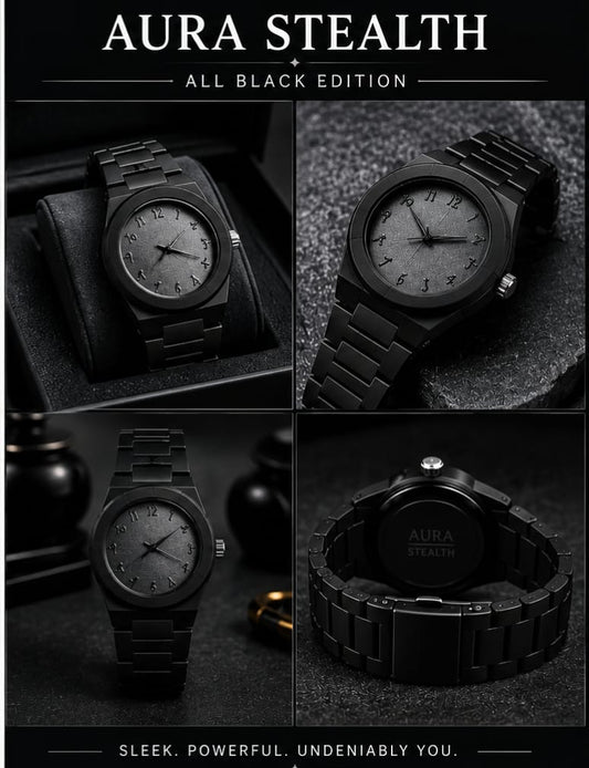 Aura Stealth™ All Black Edition|"Sleek. Powerful. Unmistakably You|