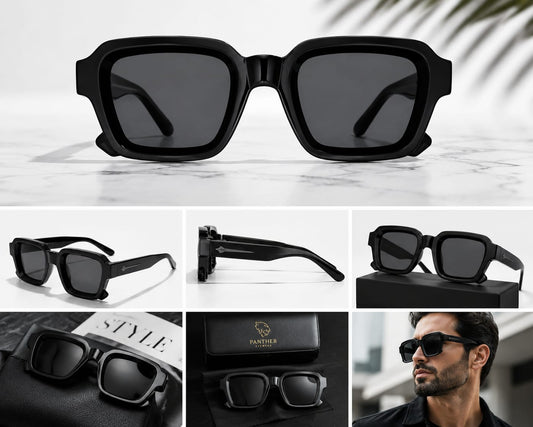 Black Phantom Luxe Shades|Midnight Titan Shades